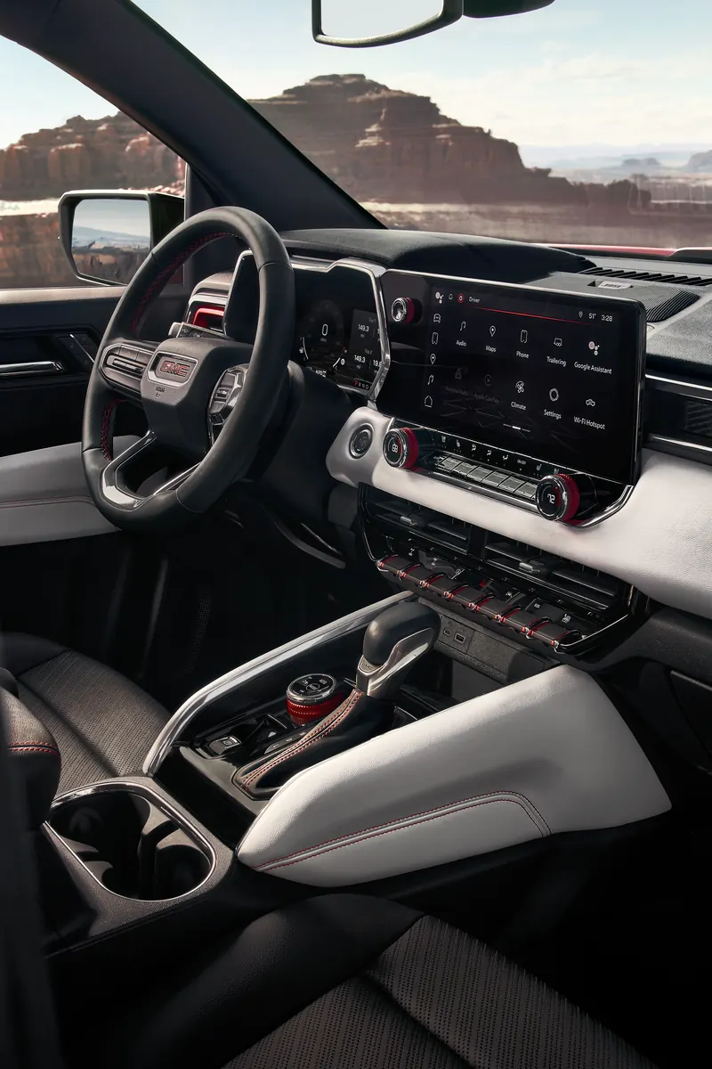 2026 GMC Canyon infotainment system at GMC of Billings in Billings MT