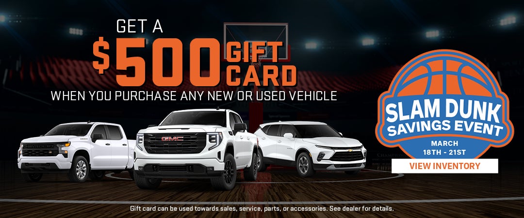 Get a $500 Gift Card