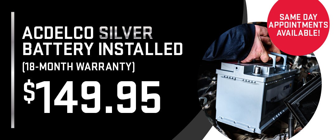 ACDelco Silver Battery Installed