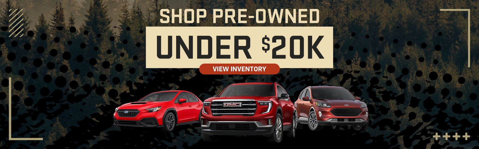 Shop Pre-owned Under $20K