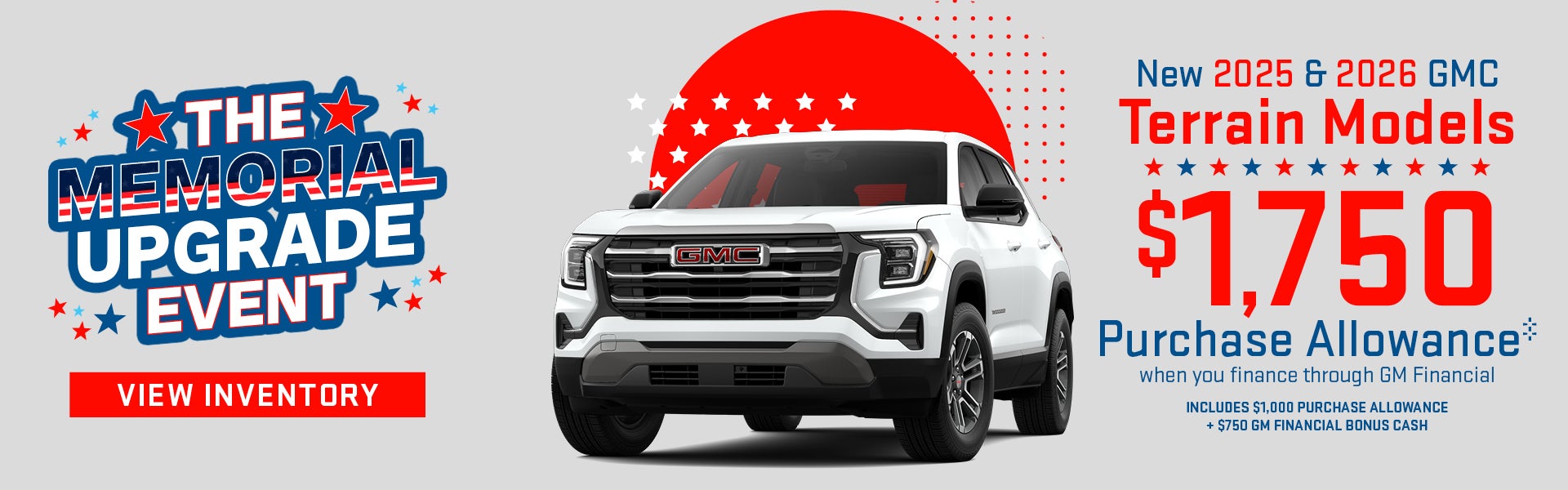 2025 & 2026 GMC Terrain Models