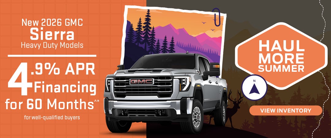 New 2026 GMC SIERRA HEAVY DUTY MODELS