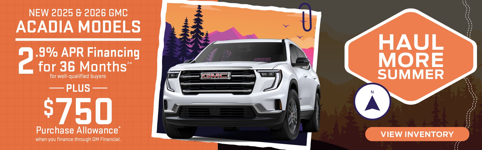 New 2025 & 2026 GMC Acadia Models