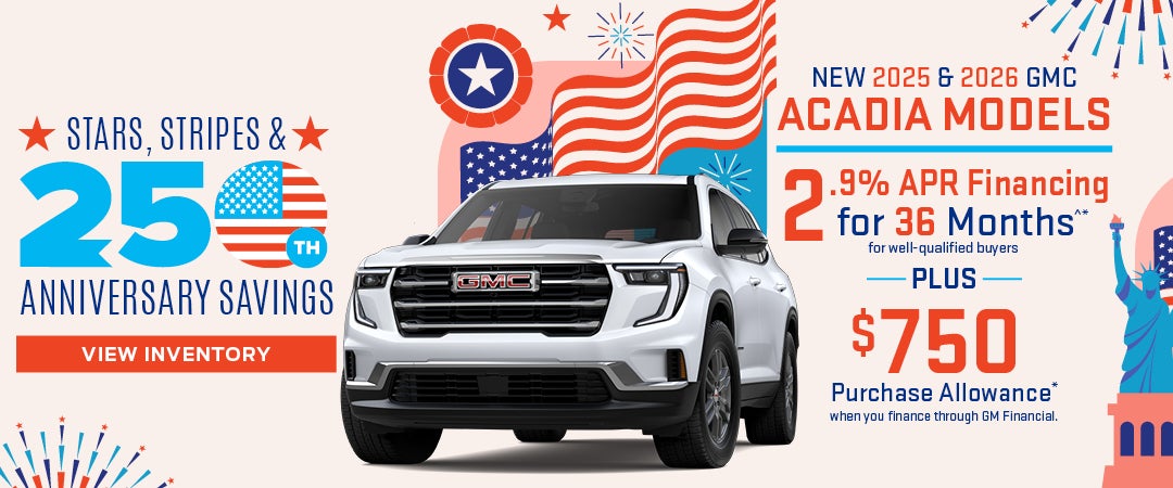 New 2025 & 2026 GMC Acadia Models