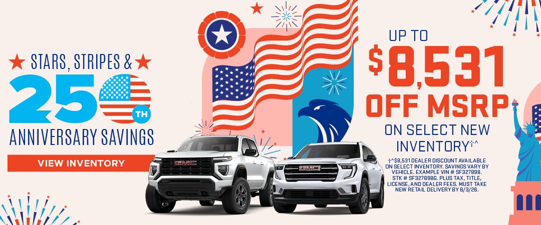 Up to $8,531 OFF MSRP on Select New Inventory†^