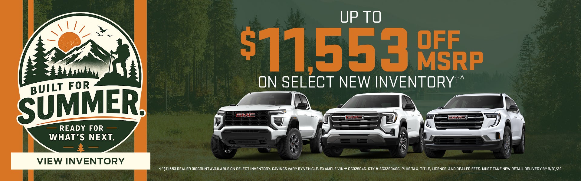 Up to $11,553 OFF MSRP