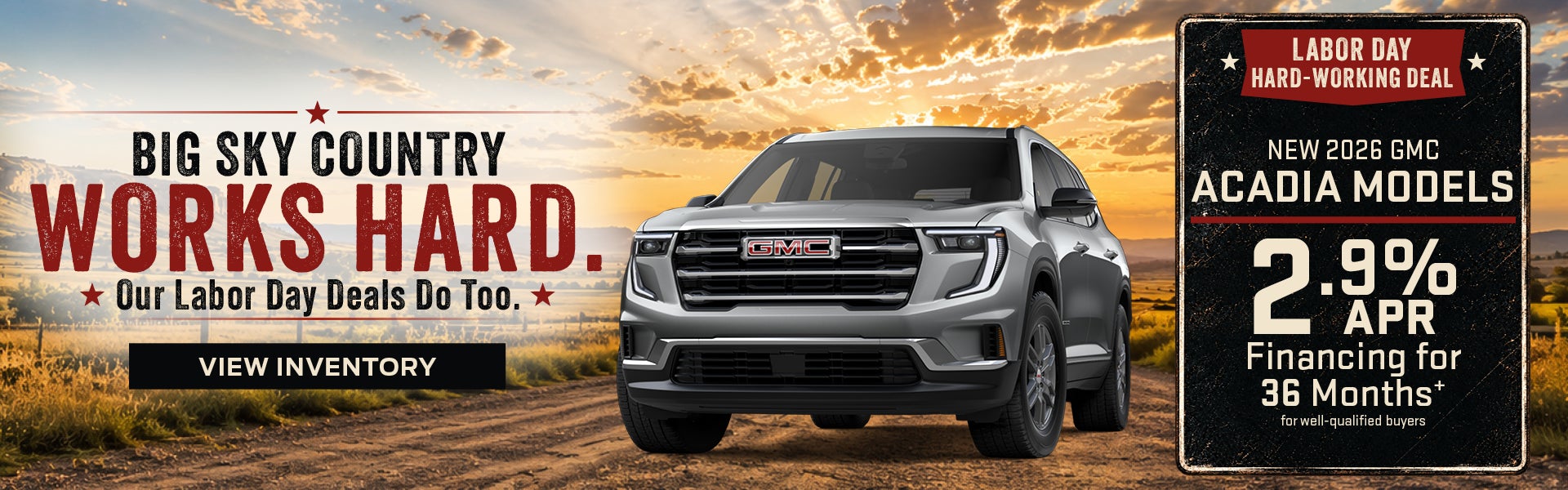New 2026 GMC Acadia Models