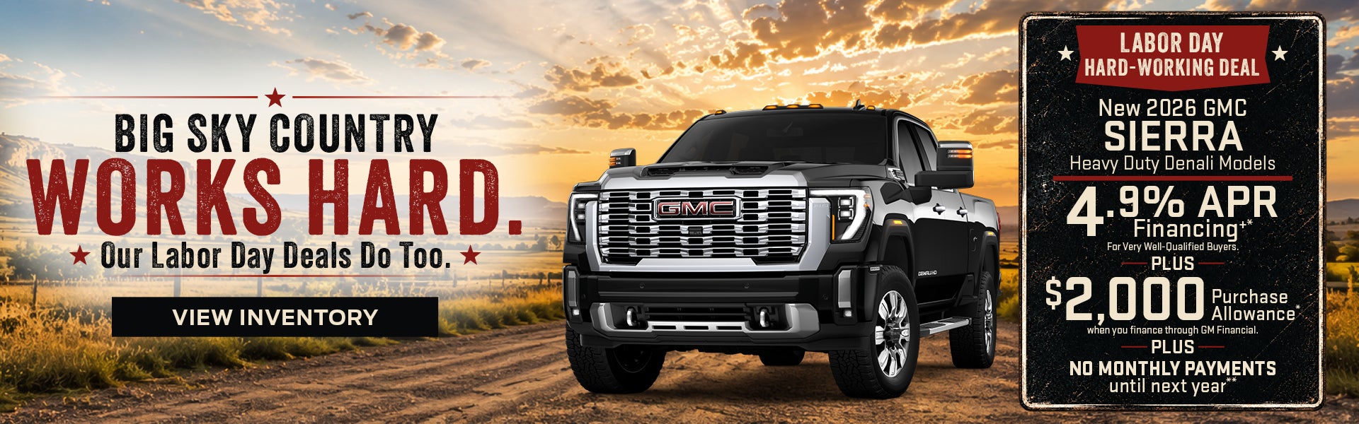  2026 GMC SIERRA HD DENALI MODELS