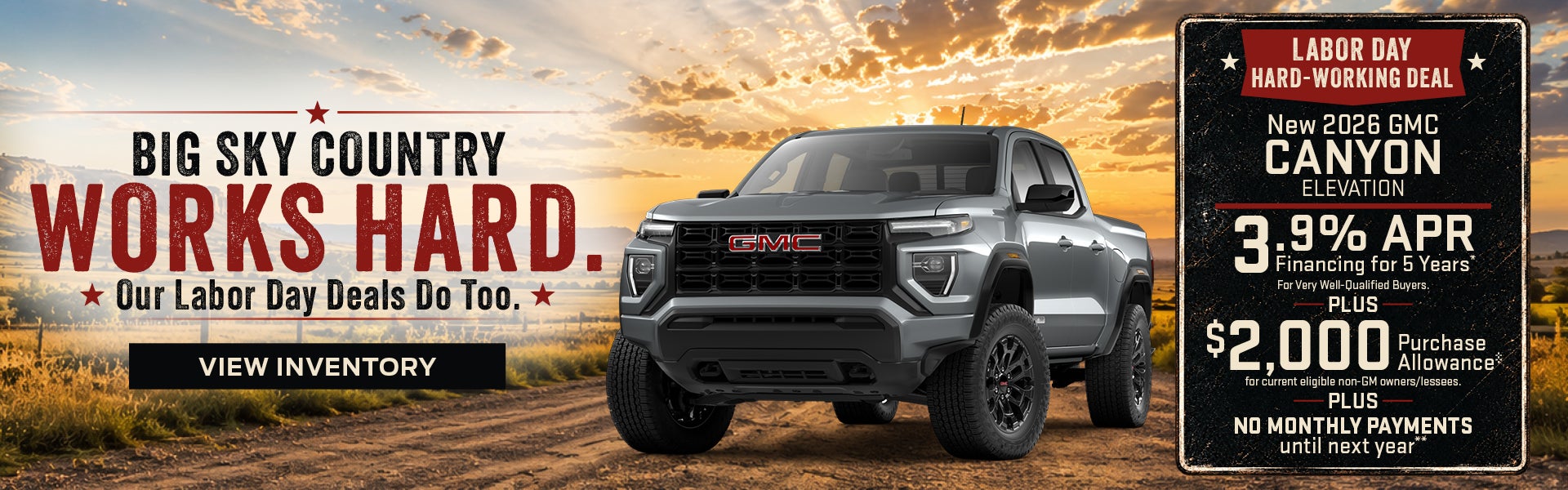 2026 GMC CANYON ELEVATION