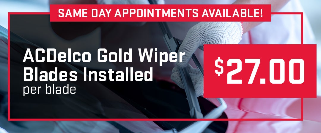 ACDelco Gold Wiper Blades Installed (per blade)
